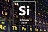 Periodic table of the elements – 14 – Silicon