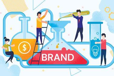 Brand creation workflow chemistry laboratory copy