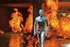 In a famous scene from the film Terminator two, a man made of liquid metal emerges from a fire