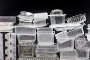 Takeaway plastic container