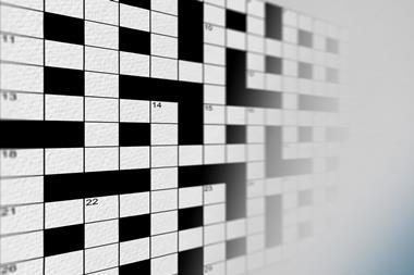 Cryptic crossword grid 052