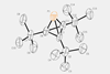 An image showing the structural drawing of tri-tert-butyl phosphatetrahedrane 1 from a singlecrystal x-ray diffraction experiment