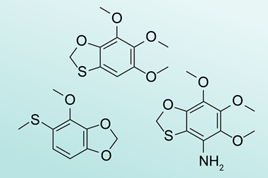 Three organic compounds